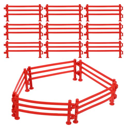 Toyvian Realistische Vintage-zäune Für 100-teiliges Kinderbauernhof-spielset-zubehör von Toyvian