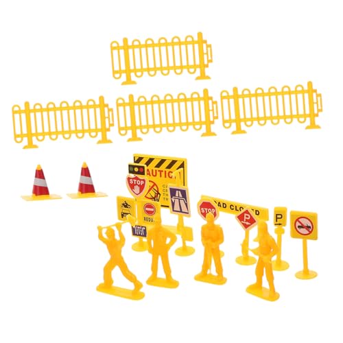 Toyvian 108 Stück Teiliges Verkehrszeichen Set Straßenbau mit Verkehrsampeln und Straßensperren Pädagogisches Verkehrsregel Lernspiel für Rollenspiele und Kreative Stadtverkehrsmodelle Toyvian 108 Stück Teiliges Verkehrszeichen Set Straßenbau mit Verkehrsampeln und Straßensperren Pädagogisches Verkehrsregel Lernspiel für Rollenspiele und Kreative Stadtverkehrsmodelle von Toyvian
