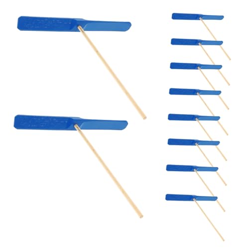 Toyvian 10Er Set Kinderspielzeug Drachenflieger Flugzeug Handspielzeug für die Freizeit Outdoor Drohne Ebene fliegend Bambus-Libelle Flugspiele Blue Toyvian 10Er Set Kinderspielzeug Drachenflieger Flugzeug Handspielzeug für die Freizeit Outdoor Drohne Ebene fliegend Bambus-Libelle Flugspiele Blue von Toyvian