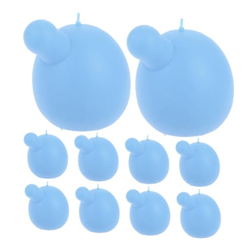 Toyvian 10St Blasenblasende Puppe Plüschpuppeneinsätze Quietscher Puppenbälle häkeln Plüschtierfüllung Blasenspielzeug DIY sensorisches Rasseleinsatz Sky-Blue Toyvian 10St Blasenblasende Puppe Plüschpuppeneinsätze Quietscher Puppenbälle häkeln Plüschtierfüllung Blasenspielzeug DIY sensorisches Rasseleinsatz Sky-Blue von Toyvian
