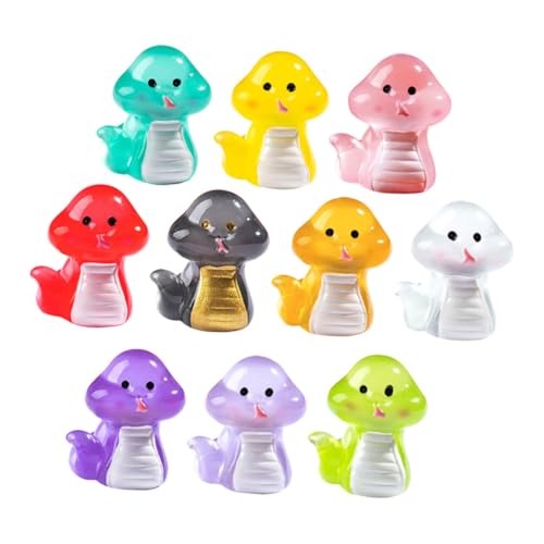 Toyvian 10 Stücke Schlange Jahr Decor Miniatur Tier Figuren Nacht Licht Schlange Ornamente Für Home Office Toyvian 10 Stücke Schlange Jahr Decor Miniatur Tier Figuren Nacht Licht Schlange Ornamente Für Home Office von Toyvian