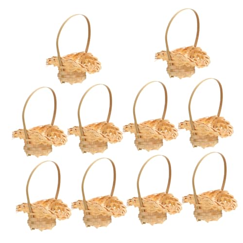 Toyvian 10St Mini-Blumenkorb kühlkorb einkaufskorb Storage Baskets geschenkkörbchen mini körbe Korb für Mädchen Aufbewahrungswürfel aus Stoff Blumenkorb im ländlichen Stil Toyvian 10St Mini-Blumenkorb kühlkorb einkaufskorb Storage Baskets geschenkkörbchen mini körbe Korb für Mädchen Aufbewahrungswürfel aus Stoff Blumenkorb im ländlichen Stil von Toyvian