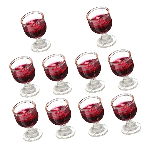 Toyvian 10St Miniatur-Weinglas-Ornamente Mini-Puppenhauszubehör Küchenzubehör Puppenhausessen Flasche Weingläser mockin Champagnerglas Miniaturen Puppenbrille Dolly-House-Brille PVC Toyvian 10St Miniatur-Weinglas-Ornamente Mini-Puppenhauszubehör Küchenzubehör Puppenhausessen Flasche Weingläser mockin Champagnerglas Miniaturen Puppenbrille Dolly-House-Brille PVC von Toyvian