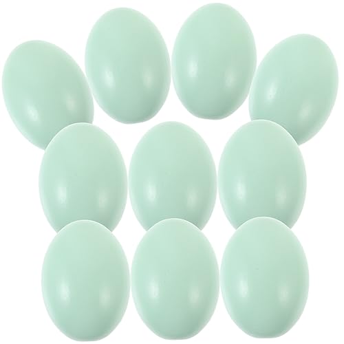 Toyvian 10St Simuliertes Ei-DIY-Kinderspielzeug Wachtelkartons Nistkästen so tun, als ob wäre teigroller Ostern ostereierfarbe Party-Ei-Dekorationen kreatives Ei Holz Green Toyvian 10St Simuliertes Ei-DIY-Kinderspielzeug Wachtelkartons Nistkästen so tun, als ob wäre teigroller Ostern ostereierfarbe Party-Ei-Dekorationen kreatives Ei Holz Green von Toyvian