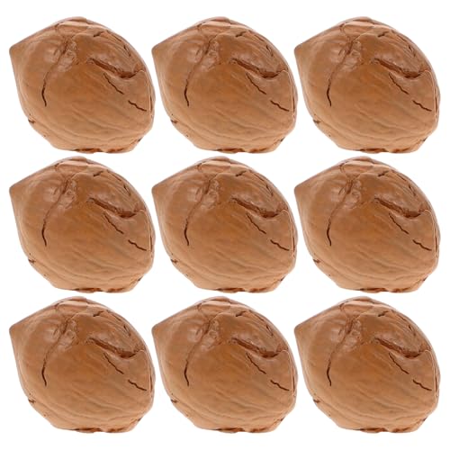 Toyvian 10 Stücke Realistische Simulation Muttern Mini Decor Künstliche Modell für Foto Requisiten Display Toyvian 10 Stücke Realistische Simulation Muttern Mini Decor Künstliche Modell für Foto Requisiten Display von Toyvian