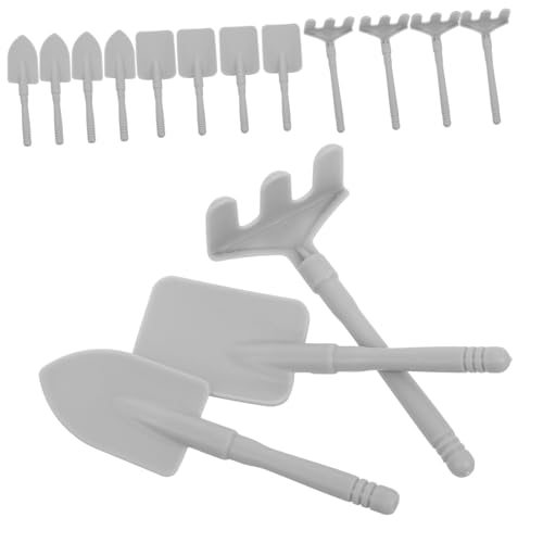 Toyvian 10er-Set Gartengeräte Für Kinder, Leichte Schaufel, Rechen, Ideal Für Outdoor-aktivitäten Am Strand, Sandspielen, Pflanzen Toyvian 10er-Set Gartengeräte Für Kinder, Leichte Schaufel, Rechen, Ideal Für Outdoor-aktivitäten Am Strand, Sandspielen, Pflanzen von Toyvian