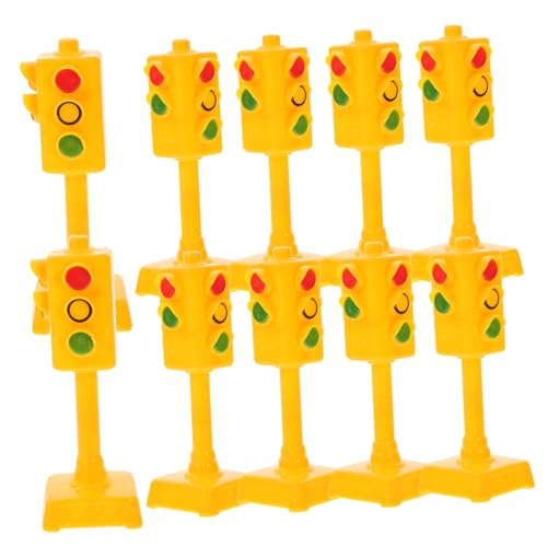 Toyvian 10st Ampelmodell Verkehrszeichen Mini-verkehrszeichen Kinderspielzeug Verkehrsschild Ampel-kuchendekor Ampel Aus Kunststoff Ampel Verkehrszeichen Abs Yellow Toyvian 10st Ampelmodell Verkehrszeichen Mini-verkehrszeichen Kinderspielzeug Verkehrsschild Ampel-kuchendekor Ampel Aus Kunststoff Ampel Verkehrszeichen Abs Yellow von Toyvian