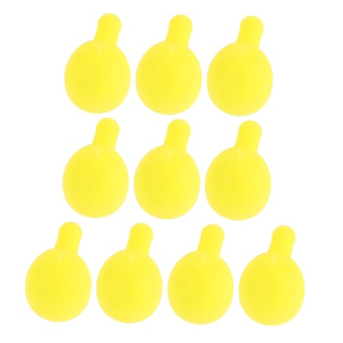Toyvian 10st Blasenblasenkern Blasenzubehör Aufbewahrungsregal Für Skulpturen Billardtisch Billard Puppenmodell Blumenregal-Modell Keks Flaschenöffner Besondere Kugel Pool-Queue Yellow von Toyvian