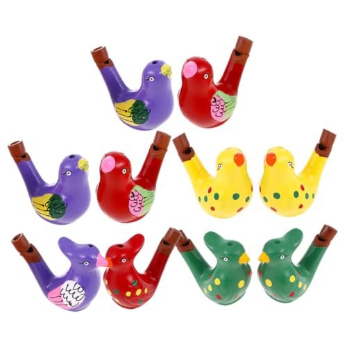Toyvian 10st Cartoon-pfeifen Wasservogelpfeife Hundepfeifen Käfig Gebläse - Vogel Der Forderung Raupe Wasserspielzeug Zinn Gerät Krähe Keramik Toyvian 10st Cartoon-pfeifen Wasservogelpfeife Hundepfeifen Käfig Gebläse - Vogel Der Forderung Raupe Wasserspielzeug Zinn Gerät Krähe Keramik von Toyvian
