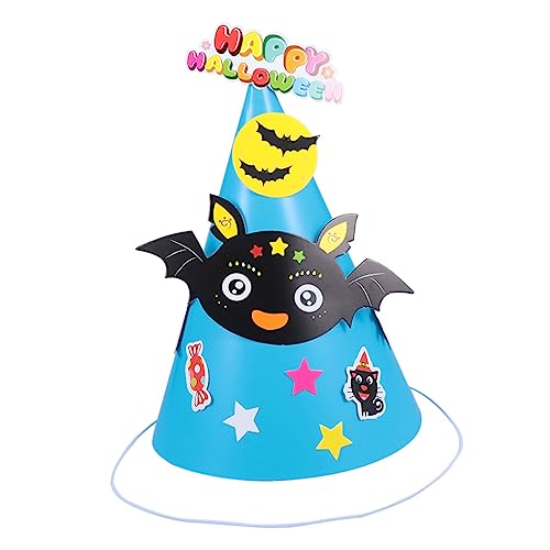 Toyvian 10st Halloween-cartoon-hut Halloween-kinderhut Halloween-diy Hüte Für Hut Für -partyhut Halloween-party-kappe Sky-blue Papier Toyvian 10st Halloween-cartoon-hut Halloween-kinderhut Halloween-diy Hüte Für Hut Für -partyhut Halloween-party-kappe Sky-blue Papier von Toyvian