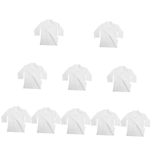 Toyvian 10st Laborkittel Für Kinder Wissenschaftler Laborkittel Cosplay-kostüm Für Kinder Laborkittel Kinder Arztkostüm Für Kinder Liefern Weiß Kleinkind Stoff Performance-kostüm Waschbar Toyvian 10st Laborkittel Für Kinder Wissenschaftler Laborkittel Cosplay-kostüm Für Kinder Laborkittel Kinder Arztkostüm Für Kinder Liefern Weiß Kleinkind Stoff Performance-kostüm Waschbar von Toyvian