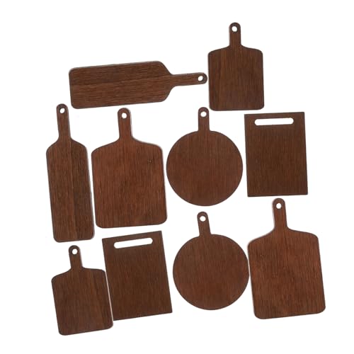 Toyvian 10st Mini-schneidebrettmodell Mini-hausverzierung DIY-Board Simuliertes Schneidebrett Miniatur Hackelbretthalter Bretter Mini -hausdekorationen Planke Holz Light Brown Toyvian 10st Mini-schneidebrettmodell Mini-hausverzierung DIY-Board Simuliertes Schneidebrett Miniatur Hackelbretthalter Bretter Mini -hausdekorationen Planke Holz Light Brown von Toyvian