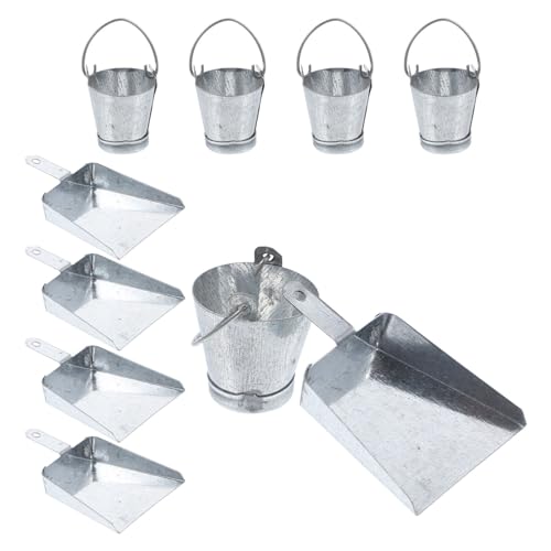 Toyvian 10st Puppenhaus-mini-Eimer Miniatur-Fake-Eimer Miniatur-gartenzubehör Künstliche Mini-Eimer Miniatur-szenendekor Miniatur-Handwerk Miniatur-Eimer Silver Galvanisiertes Eisen Toyvian 10st Puppenhaus-mini-Eimer Miniatur-Fake-Eimer Miniatur-gartenzubehör Künstliche Mini-Eimer Miniatur-szenendekor Miniatur-Handwerk Miniatur-Eimer Silver Galvanisiertes Eisen von Toyvian