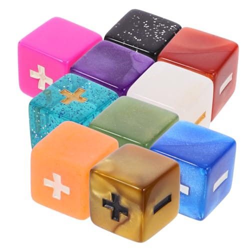 Toyvian Mathematisches Würfelset Mini-würfelset Zum Lernen Von Mathespielen Tragbar Für Lehrer Von Jungen Und Mädchen von Toyvian