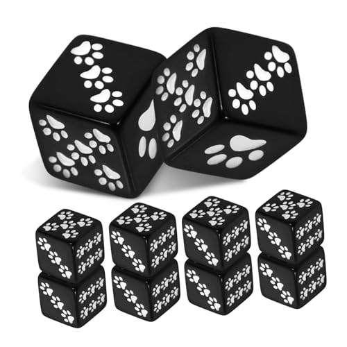 Toyvian 10stücke Harzwürfel Cartoon Pfote Muster Spielwürfel Requisiten Mehrseitige Würfel Party Zubehör Harz Spiel Requisiten Toyvian 10stücke Harzwürfel Cartoon Pfote Muster Spielwürfel Requisiten Mehrseitige Würfel Party Zubehör Harz Spiel Requisiten von Toyvian