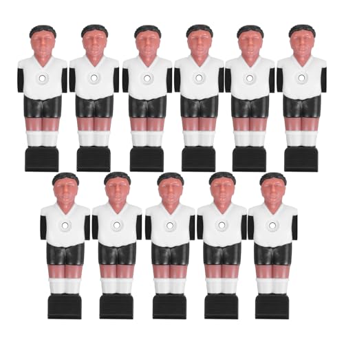 Toyvian 11 stücke Tischfußball-Ersatzspieler Kunststoff-Fußballspieler-Jungs-Set Tischfußball-Männer-Tisch-Ersatzteile für Fußballtisch von Toyvian