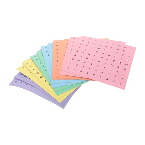 Toyvian Dekorative Buchstabenaufkleber-Set Alphabet-zahlenaufkleber Für Tagebücher Bastelprojekte Toyvian Dekorative Buchstabenaufkleber-Set Alphabet-zahlenaufkleber Für Tagebücher Bastelprojekte von Toyvian