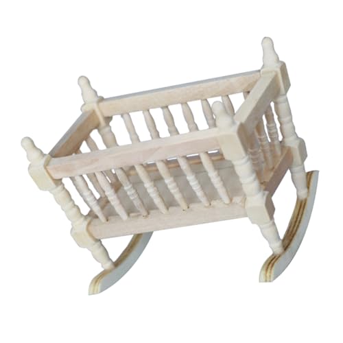 Toyvian 1stück Miniatur Möbel Für Puppenhaus Delikates Babyzimmer Zubehör Mit Wiege Maßstab Sicher Für Kreatives Spielen Toyvian 1stück Miniatur Möbel Für Puppenhaus Delikates Babyzimmer Zubehör Mit Wiege Maßstab Sicher Für Kreatives Spielen von Toyvian