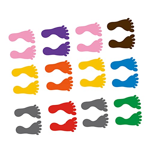 Toyvian 12 Paar Fußabdruck Aufkleber wasserdichte Aufkleber Teppiche Cartoon Aufkleber Teppich Für Kinderzimmer Kinderteppiche Nagelaufkleber Kinderaufkleber Kinderspielzeug Toyvian 12 Paar Fußabdruck Aufkleber wasserdichte Aufkleber Teppiche Cartoon Aufkleber Teppich Für Kinderzimmer Kinderteppiche Nagelaufkleber Kinderaufkleber Kinderspielzeug von Toyvian