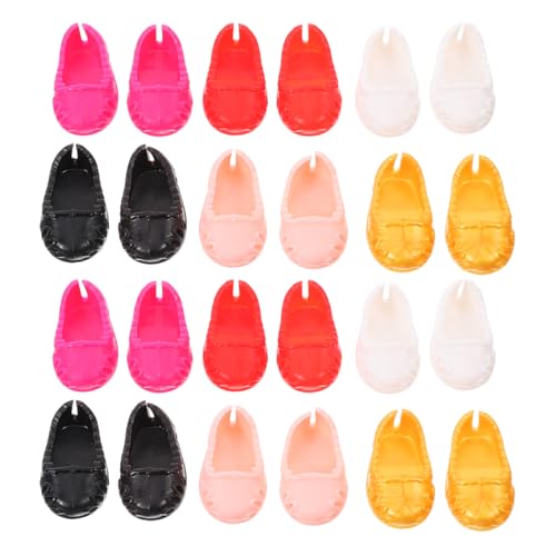 Toyvian 12 Paar Puppenschuhe Dekoration Miniatur Schuhe Für Figuren Winzige Süße Accessoires Zum Anziehen Mini Puppenzubehör Und Requisiten Für DIY Figurenzubehör Projekte Toyvian 12 Paar Puppenschuhe Dekoration Miniatur Schuhe Für Figuren Winzige Süße Accessoires Zum Anziehen Mini Puppenzubehör Und Requisiten Für DIY Figurenzubehör Projekte von Toyvian