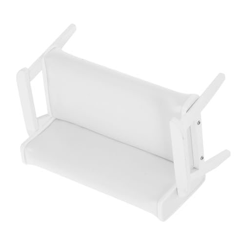 Toyvian Puppenhausmöbelzubehör Puppenmöbel 12 Puppenhaus Weißes Mini Sofa Für Kreative Spielideen Und Puppenhaus Deko Toyvian Puppenhausmöbelzubehör Puppenmöbel 12 Puppenhaus Weißes Mini Sofa Für Kreative Spielideen Und Puppenhaus Deko von Toyvian