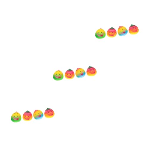 Toyvian 12 STK Ball Zum Stressabbau Kidcraft-spielset Spielzeug Zum Stressabbau Geschenk Stressbälle Für Erwachsene Zappeln Bälle Partytütenfüller Weiches Gummi Kind Kugel Quetschen TPR von Toyvian