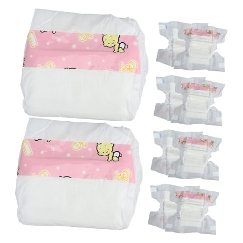 Toyvian 12 STK. Puppen-anziehwindel Zubehör Für Babypuppen Babypuppenzubehör Für Das Puppenhaus Realistisches Babypuppenzubehör Babydoll-zubehör Für Kleinkinder Rosa PVC Toyvian 12 STK. Puppen-anziehwindel Zubehör Für Babypuppen Babypuppenzubehör Für Das Puppenhaus Realistisches Babypuppenzubehör Babydoll-zubehör Für Kleinkinder Rosa PVC von Toyvian