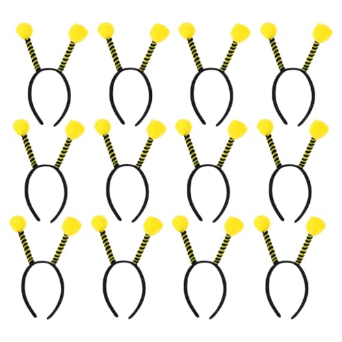 Toyvian 12 Stück Bienenantennen-stirnbänder – Bienen-stirnbänder, Haarbänder für Kinder Und Frauen, Halloween, Weihnachten, Cosplay, Kostümzubehör, Partygeschenke Toyvian 12 Stück Bienenantennen-stirnbänder – Bienen-stirnbänder, Haarbänder für Kinder Und Frauen, Halloween, Weihnachten, Cosplay, Kostümzubehör, Partygeschenke von Toyvian