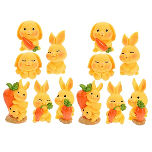 Toyvian 12Stücke Kleiner Figuren Kaninchen Deko für Garten und Schreibtisch Resin Hase für Niedliche Osterhasen Figuren Kompaktes Design für Balkon und Hof Toyvian 12Stücke Kleiner Figuren Kaninchen Deko für Garten und Schreibtisch Resin Hase für Niedliche Osterhasen Figuren Kompaktes Design für Balkon und Hof von Toyvian