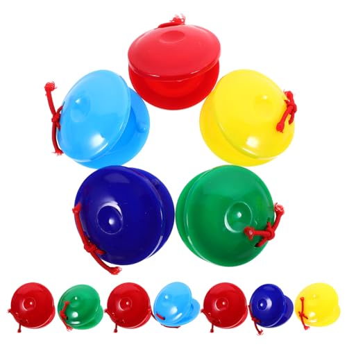 Toyvian 12 Stück Kastagnetten kinderinstrumente musikinstrumente Schlaginstrumente Claves Musikinstrumente pädagogisches Musikspielzeug Musikinstrument PVC Toyvian 12 Stück Kastagnetten kinderinstrumente musikinstrumente Schlaginstrumente Claves Musikinstrumente pädagogisches Musikspielzeug Musikinstrument PVC von Toyvian
