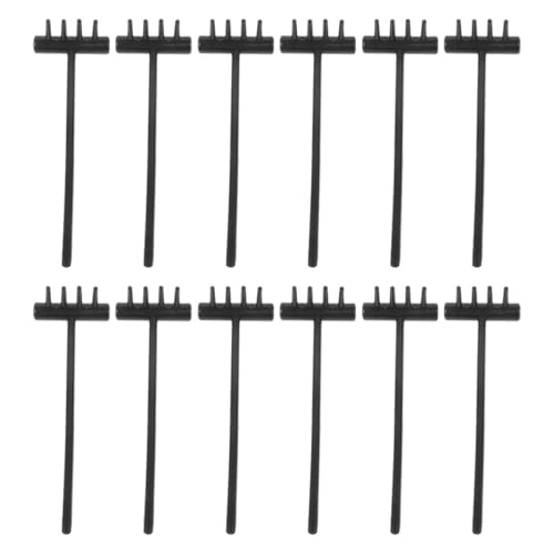 Toyvian 12 Stück Kinderbesen Landschaft Rechen Mini-sandrechen Kinderschaufeln Zum Graben Für Den Strand Kleiner Rechen Für Die Gartenarbeit Sandkasten Gartenspaten Black Plastik Toyvian 12 Stück Kinderbesen Landschaft Rechen Mini-sandrechen Kinderschaufeln Zum Graben Für Den Strand Kleiner Rechen Für Die Gartenarbeit Sandkasten Gartenspaten Black Plastik von Toyvian