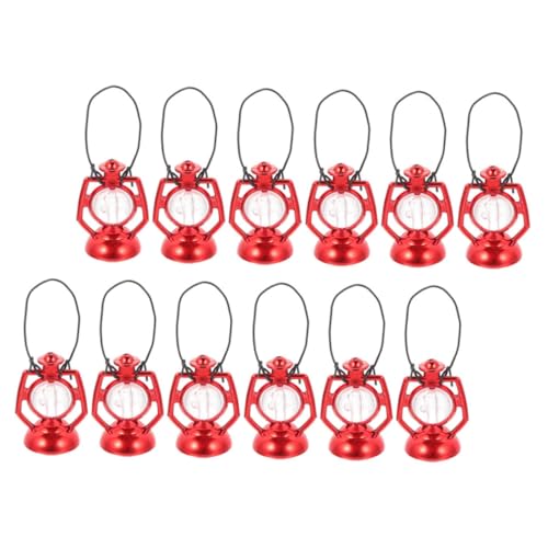 Toyvian 12 Stück Kleine Kerosin-Lampe, Puppenlampe, Dekoration, Puppenhaus-Dekoration, Mikro-landschafts-Requisiten Toyvian 12 Stück Kleine Kerosin-Lampe, Puppenlampe, Dekoration, Puppenhaus-Dekoration, Mikro-landschafts-Requisiten von Toyvian
