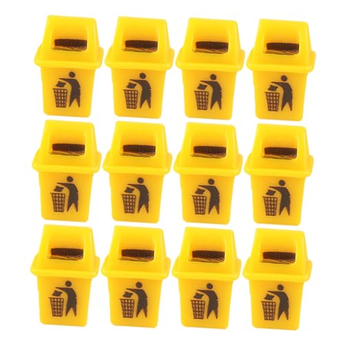 Puppenhaus Mini Mülleimer 12 Stücke Miniatur Müll Lagerung Eimer Für Wohnkultur Puppenhaus Mini Mülleimer 12 Stücke Miniatur Müll Lagerung Eimer Für Wohnkultur von Toyvian