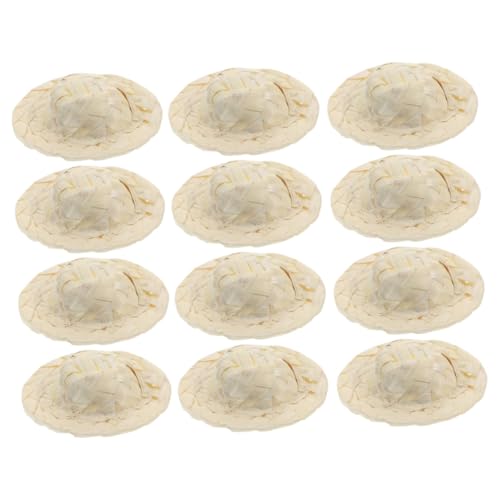 Toyvian 12 Stück Mini-Strohhut Foto -Prop -zubehör Exquisites Hutdekor Mini-hüte Für Puppenhäuser Puppengewebte Hüte Miniatur-Mini-hüte Kleine Hüte Mini-strohhüte Zum Basteln Toyvian 12 Stück Mini-Strohhut Foto -Prop -zubehör Exquisites Hutdekor Mini-hüte Für Puppenhäuser Puppengewebte Hüte Miniatur-Mini-hüte Kleine Hüte Mini-strohhüte Zum Basteln von Toyvian