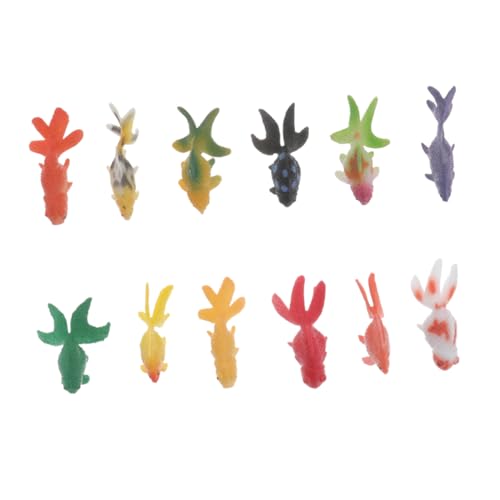 Toyvian 12 Stück -Modell Aquarienfischfiguren Fischspielzeug Bildungsspielzeug für kinderspielzeug realistische Goldfischmodelle Goldfischfiguren Plastik Toyvian 12 Stück -Modell Aquarienfischfiguren Fischspielzeug Bildungsspielzeug für kinderspielzeug realistische Goldfischmodelle Goldfischfiguren Plastik von Toyvian