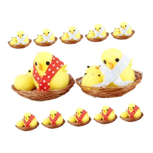 Toyvian 12 Stück Osterküken Mini Tiere Flauschige Mini Küken Winzige Küken Flauschige Chenille Küken Puppenhaus Mooslandschaft Basteln Hühnerfigur Hühnerspielzeug Mini Toyvian 12 Stück Osterküken Mini Tiere Flauschige Mini Küken Winzige Küken Flauschige Chenille Küken Puppenhaus Mooslandschaft Basteln Hühnerfigur Hühnerspielzeug Mini von Toyvian