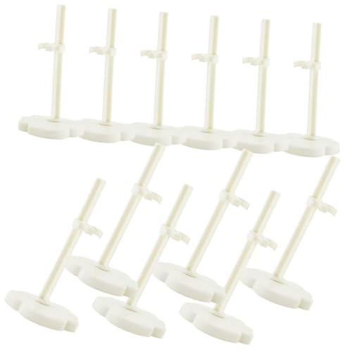 Toyvian 12 Stück Puppenständer Figure Stand doll Accessories Figurenhalter tooniesregal Puppenpräsentation Puppenhalter Puppenanzeigehalter Actionfigurenständer Plastik Weiß Toyvian 12 Stück Puppenständer Figure Stand doll Accessories Figurenhalter tooniesregal Puppenpräsentation Puppenhalter Puppenanzeigehalter Actionfigurenständer Plastik Weiß von Toyvian