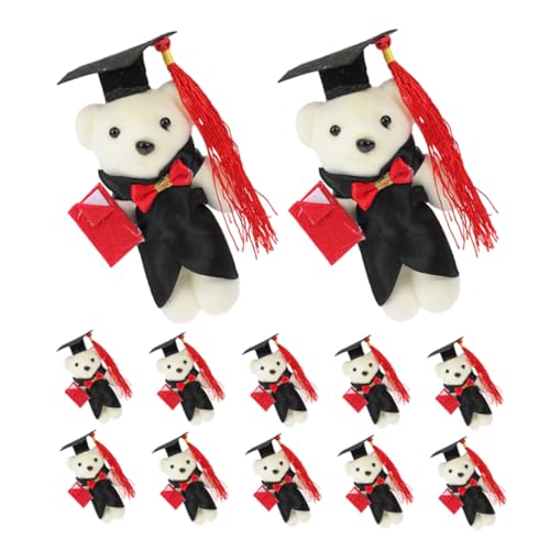 Toyvian 12 Stück Puppenstraußmaterial Plüsch-abschlussbär Abschlusspuppe Abschluss Stofftier Bär Abschluss Bär Abschluss Stofftiere High-School-abschlussbär Grad Bär Plastik Toyvian 12 Stück Puppenstraußmaterial Plüsch-abschlussbär Abschlusspuppe Abschluss Stofftier Bär Abschluss Bär Abschluss Stofftiere High-School-abschlussbär Grad Bär Plastik von Toyvian