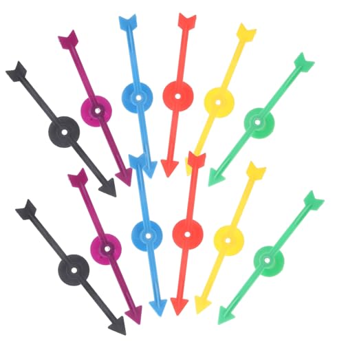 Toyvian 12 Stück Spielrad Zeigerstifte Auf Pfeilen Spielspielzeug Whiteboard Spaß Stift Spielstift Müll Auf Dem Brett Stift Müll Stift Junggesellinnenabschiedsspiel von Toyvian