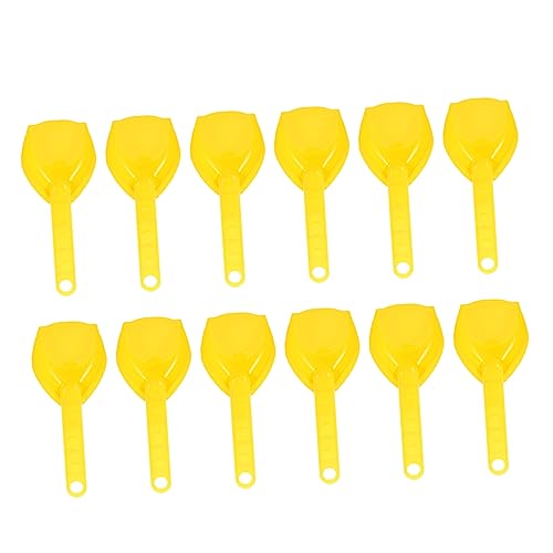 Toyvian 12 Stück Strandschaufelspielzeug Sandspielzeug Strandsandschaufeln Strandspielzeug Für 8-10 Bagger Klein Kinderstrand Kinderschaufel Eimer Party Scoop Plastik Yellow Toyvian 12 Stück Strandschaufelspielzeug Sandspielzeug Strandsandschaufeln Strandspielzeug Für 8-10 Bagger Klein Kinderstrand Kinderschaufel Eimer Party Scoop Plastik Yellow von Toyvian