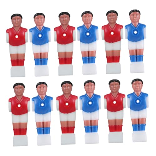 Toyvian 12 Stück Teiliges Foosball Ersatzspiel Figuren Kunststoff Kickerspieler Rot Blau für Tischfußball ohne Werkzeug Einfache Montage Präzise Konstruktion Kompakt Platzsparend Toyvian 12 Stück Teiliges Foosball Ersatzspiel Figuren Kunststoff Kickerspieler Rot Blau für Tischfußball ohne Werkzeug Einfache Montage Präzise Konstruktion Kompakt Platzsparend von Toyvian