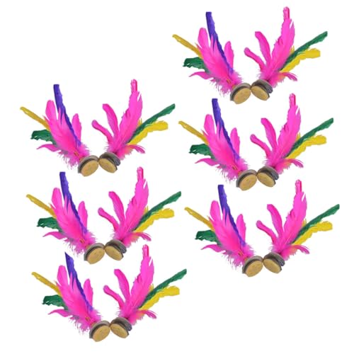 Toyvian 12 Stück Teiliges Jianzi Federball Dicke Basis Langlebiges Kick Shuttlecock für Erwachsene Farbenfrohes Outdoor Fußspielzeug Leicht und Tragbar für Indoor und Outdoor Spaß Toyvian 12 Stück Teiliges Jianzi Federball Dicke Basis Langlebiges Kick Shuttlecock für Erwachsene Farbenfrohes Outdoor Fußspielzeug Leicht und Tragbar für Indoor und Outdoor Spaß von Toyvian