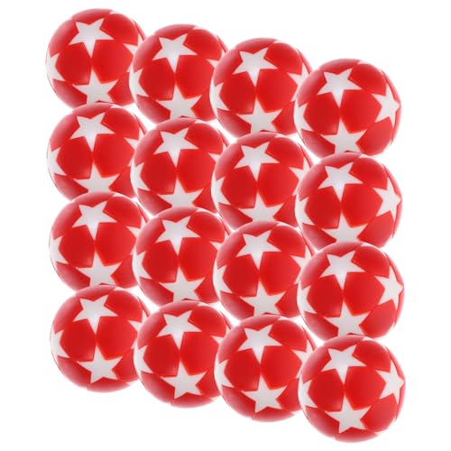 Toyvian 12 Stück Teiliges Tischfußball Ersatzbälle Fußbälle Rot und Weiß Tischfußballzubehör für Spiele und Dekoration Toyvian 12 Stück Teiliges Tischfußball Ersatzbälle Fußbälle Rot und Weiß Tischfußballzubehör für Spiele und Dekoration von Toyvian