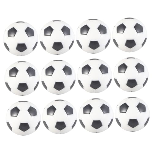 Toyvian 12 Stück Teiliges Tischfußball Ersatzbälle Mehrfarbig Kunststoff Kugeln für Standard Fußballkickertisch Langlebige Spielkugeln für Intensives Tischkicker Fußballspiel Toyvian 12 Stück Teiliges Tischfußball Ersatzbälle Mehrfarbig Kunststoff Kugeln für Standard Fußballkickertisch Langlebige Spielkugeln für Intensives Tischkicker Fußballspiel von Toyvian