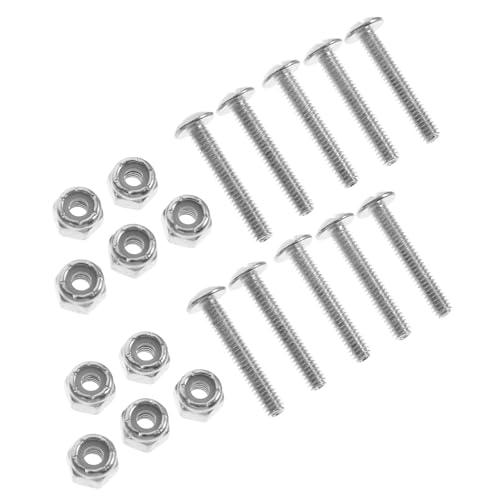 Toyvian Tischfußball Schrauben 12 Stücke Metall Befestigungsmuttern für Tischfußball Spieler und Robust Zubehör für Sicheres Spiel Toyvian Tischfußball Schrauben 12 Stücke Metall Befestigungsmuttern für Tischfußball Spieler und Robust Zubehör für Sicheres Spiel von Toyvian