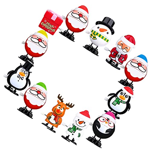 Toyvian 12 Stück Teiliges Weihnachts Aufziehspielzeug mit Niedlichen Mini Santa Claus Figuren Kreatives Kinderspielzeug für Party Mitbringsel Langlebig und Sicher für Junge Mädchen Toyvian 12 Stück Teiliges Weihnachts Aufziehspielzeug mit Niedlichen Mini Santa Claus Figuren Kreatives Kinderspielzeug für Party Mitbringsel Langlebig und Sicher für Junge Mädchen von Toyvian