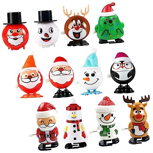 Toyvian 12 Stück Teiliges Weihnachts Aufziehspielzeug mit Niedlichen Santa Claus Figuren Kompakt Sicher und Langlebig Fördert Motorische Fähigkeiten für Wiederverwendbares Party Toyvian 12 Stück Teiliges Weihnachts Aufziehspielzeug mit Niedlichen Santa Claus Figuren Kompakt Sicher und Langlebig Fördert Motorische Fähigkeiten für Wiederverwendbares Party von Toyvian