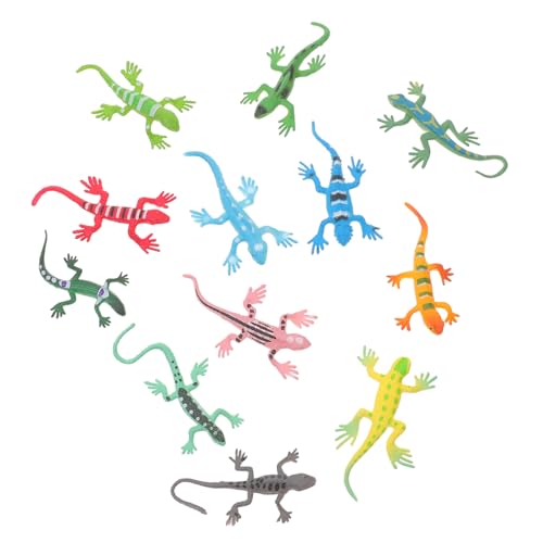 Toyvian 12 Stück Tiere Haustier Stielspielzeug Frosch Drachen lernspielzeug Echsen Spielzeugechse Eidechsenskulptur gefälschtes Eidechsenmodell Plastik Toyvian 12 Stück Tiere Haustier Stielspielzeug Frosch Drachen lernspielzeug Echsen Spielzeugechse Eidechsenskulptur gefälschtes Eidechsenmodell Plastik von Toyvian