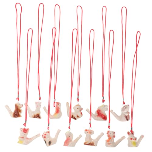 Toyvian 12 Stück Vogelpfeifen in Tierform Für Jungen Und Mädchen Keramik- Als Neujahrsgeschenk Pädagogisches Musikspielzeug Toyvian 12 Stück Vogelpfeifen in Tierform Für Jungen Und Mädchen Keramik- Als Neujahrsgeschenk Pädagogisches Musikspielzeug von Toyvian