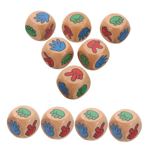 Toyvian 12 Stück Würfel Erraten Mahjong-würfel Taschenwürfel Zubehör Für Brettspiele Hölzern Toyvian 12 Stück Würfel Erraten Mahjong-würfel Taschenwürfel Zubehör Für Brettspiele Hölzern von Toyvian